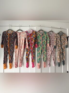 Little One Shop Bundle - 6 One-Piece Zipper Sleepers - 18-24 Months
